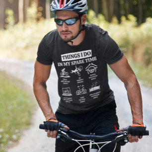 Sak I gör jag under min lediga tid - MTB Mountain T Shirt