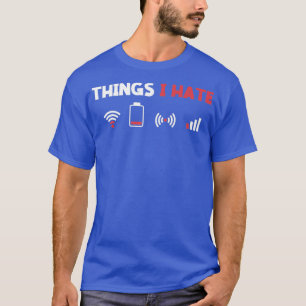 Sak I Hate Information Technology Computer Whis T Shirt