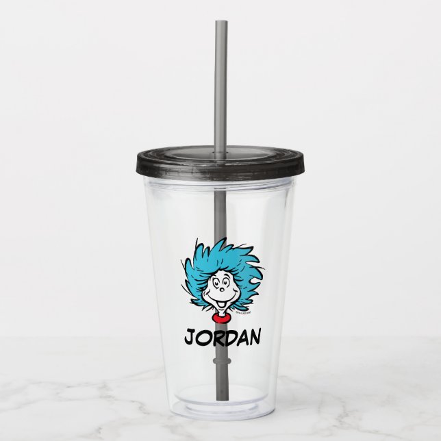 Sak i hatten Sakerna Ett Sakerna Två - Anpassad Sa Take Away Mugg (Framsida)
