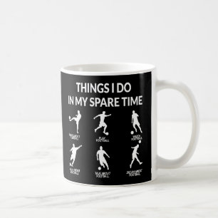 Sak I min fotbollsspelare i Roligten Spare Time Kaffemugg