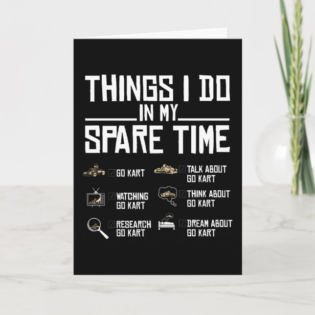 Sak I min lediga tid, gå Kart Kort (Framsida)