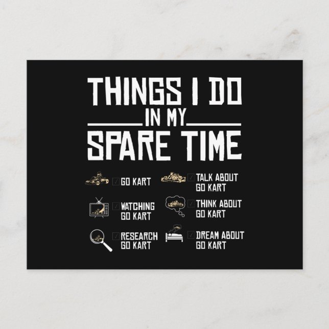 Sak I min lediga tid, gå Kart Vykort (Framsida)