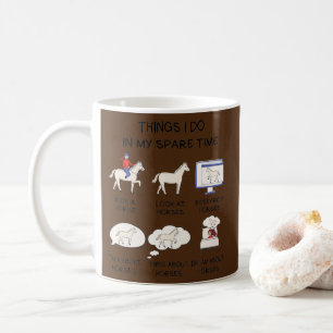 Sak I min semestergåva till hästar för Kaffemugg