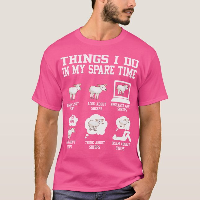 Sak I mitt svala får fa T Shirt (Framsida)