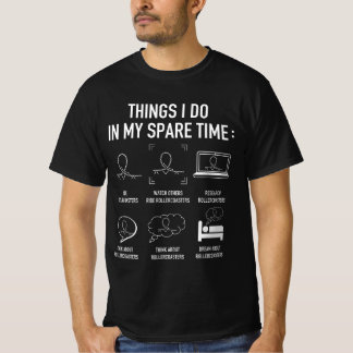 Sak I mitt tema för Rollercoasters för reservtid T Shirt