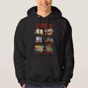 Sak I vid jultid Läs Bokar Funny Rea Hoodie