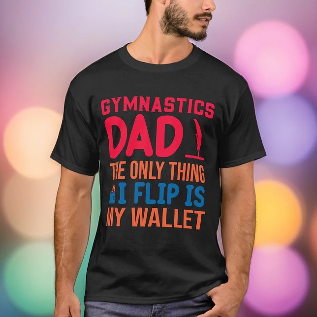 Sak jag flippar är min plånbok Pappa T Shirt (Skapare uppladdad)