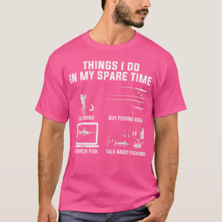 Sak jag gör i min snårskoppling fiskuppköp fiska i t shirt