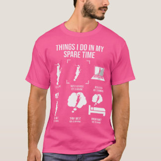 Sak jag gör i mitt sommartid, på klimat t shirt