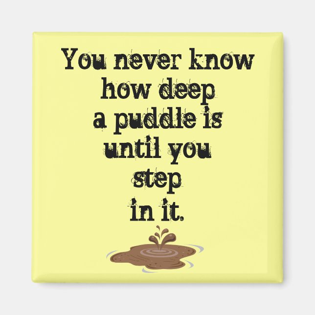 Sak om puddles_ magnet (Framsidan)