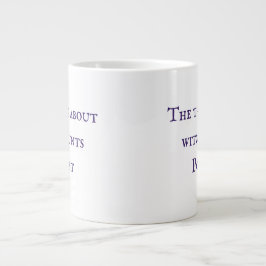 Sak om Witch Hunts Podcast Mugg Jumbo Mugg