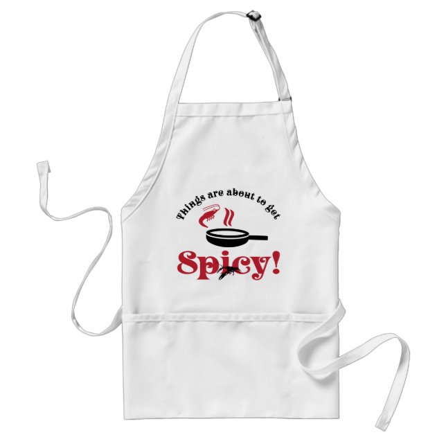 Sak på väg att få Spicy Apron Förkläde (Framsidan)