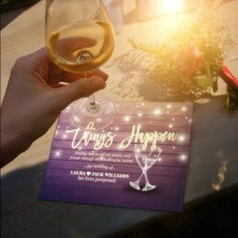 Sak råkar ut för Bröllop senareläggning av planeri Meddelande Vykort