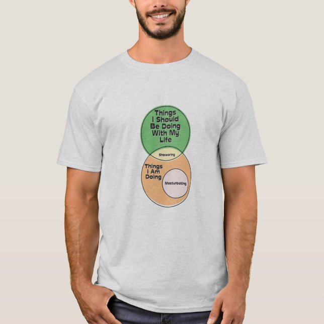 Sak ska jag göra med mitt livsvansdiagram t shirt (Framsida)