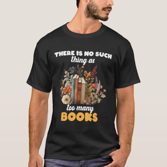 Sak som för många Bokar Älskare Reader Librarian T Shirt (Framsida)
