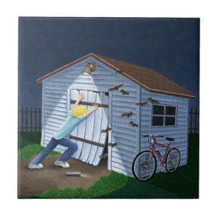 Sak som går i bump på natten kakelplatta