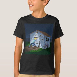 Sak som går i bump på natten t shirt