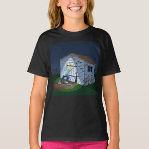 Sak som går i bump på natten t shirt