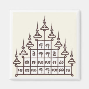 Sak Yant kylmagnet Magnet