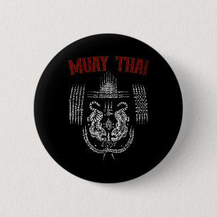 Sak Yant Muay Thai Kickboxning Tatuering Asiatisk  Knapp