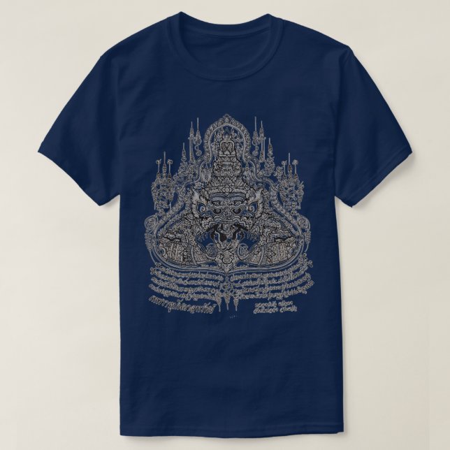 Sak Yant Phra Rahu T Shirt (Design framsida)