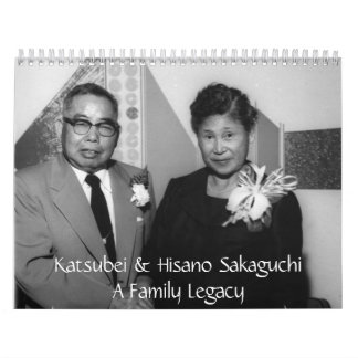 Sakaguchi familjkalender 2012 kalender