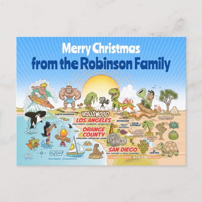 SåKal-Anpassningsbarnas jul Vykort (Framsida)