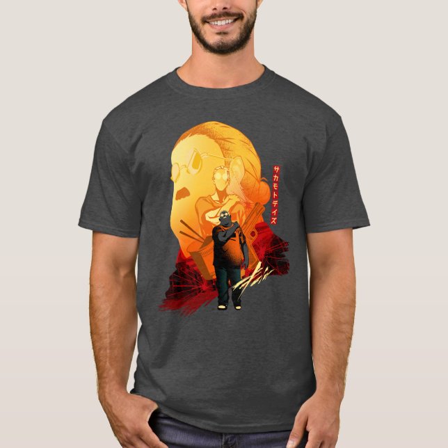 Sakamoto flickor dagligen t shirt (Framsida)