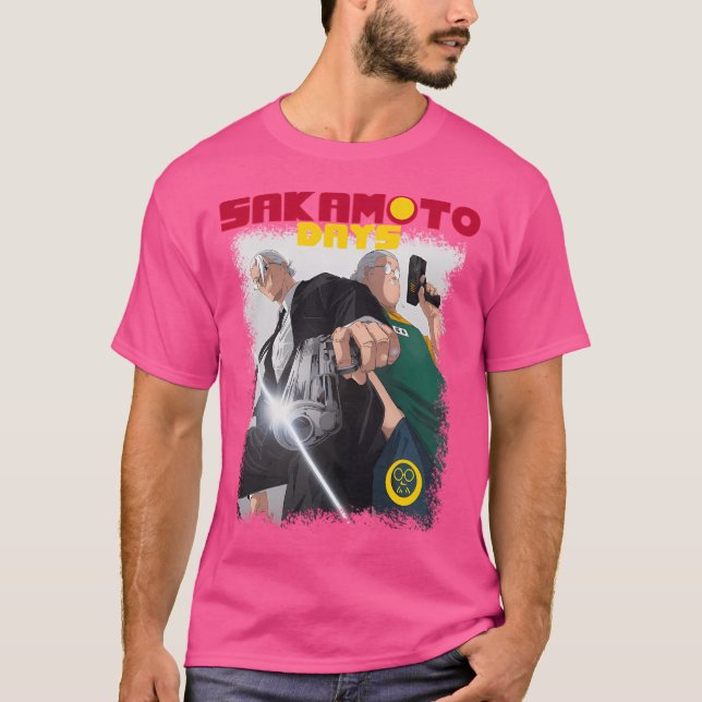 Sakamotodagar - tunn Tjock T Shirt (Framsida)