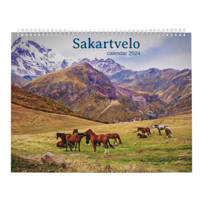 Sakartvelo Georgia Kalender (Omslag)