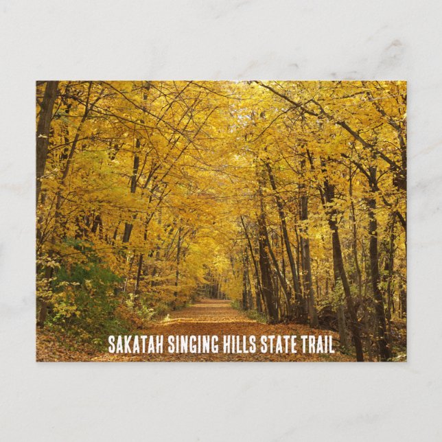 Sakatah Singing Backe State Trail Sakatah Singing Vykort (Framsida)