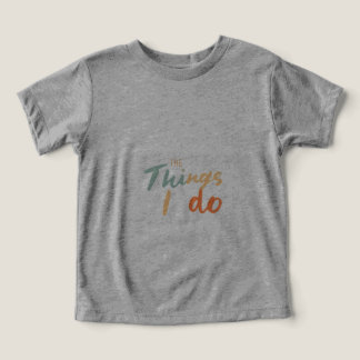 "Saken jag gör." T Shirt