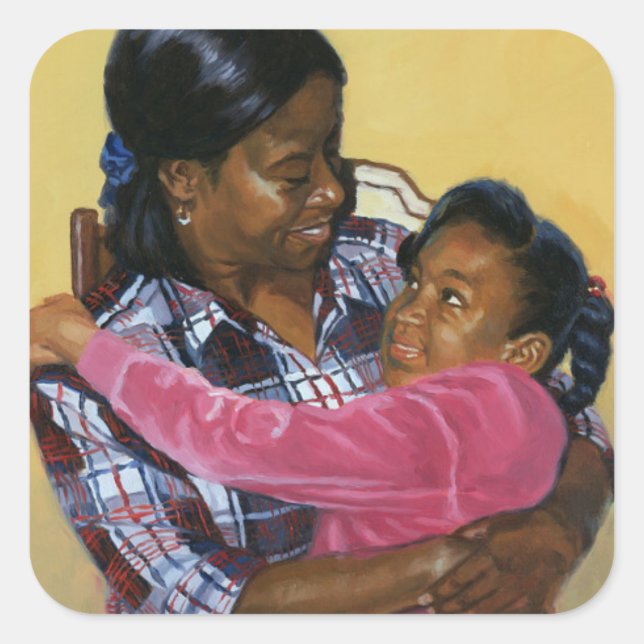 Säker 1998 fyrkantigt klistermärke (Framsida)