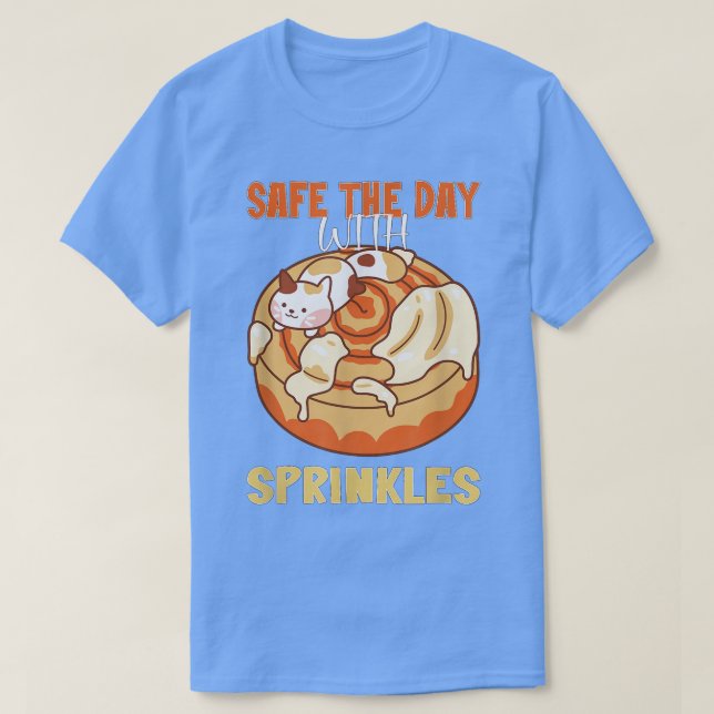Säker dagen med Sprinkles Baking Baker T Shirt (Design framsida)