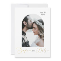 Säker datumbild, guldskript