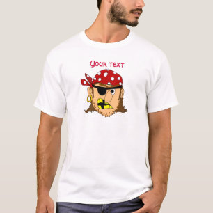 Saker för pirat för anpassade för Arr piratman Tee Shirt