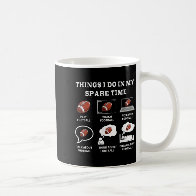 Saker jag gör på min fritid Fotbollsentusiast Roli Kaffemugg (Höger)