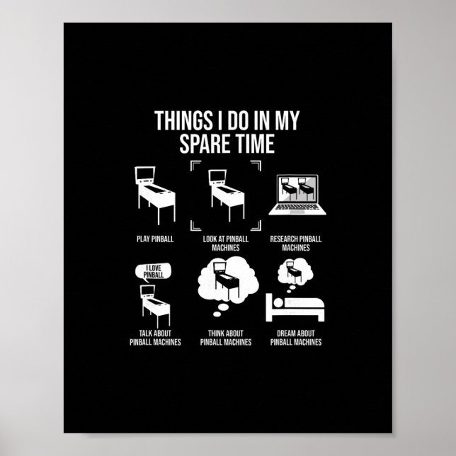 Saker jag gör på min fritid  poster (Framsidan)