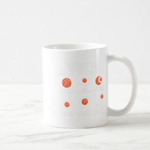 Saker jag gör på min fritid Rolig basketkärlek Kaffemugg