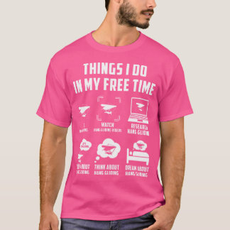 Saker jag gör på min fritid Titta Tala Tänka Häng T Shirt