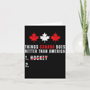 Saker Kanada gör bättre än Amerika 1 ishockey 2T Kort