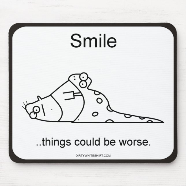 Saker kunde vara dåligare musmatta (Framsidan)