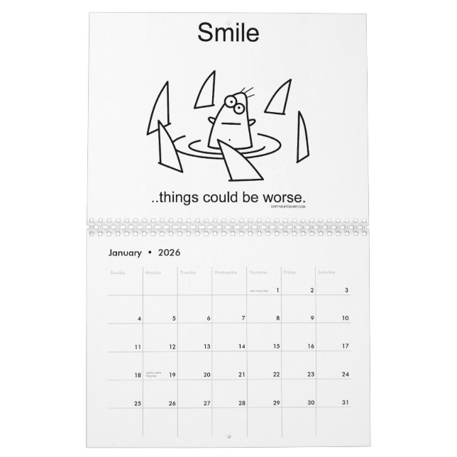 Saker kunde vara värre. Kalender 2010 (Jan 2026)