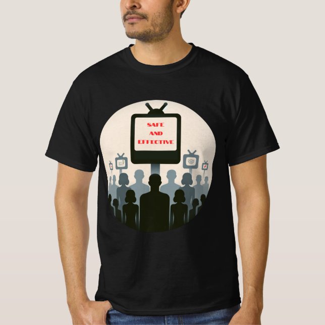 Säker och effektiv propaganda t shirt (Framsida)