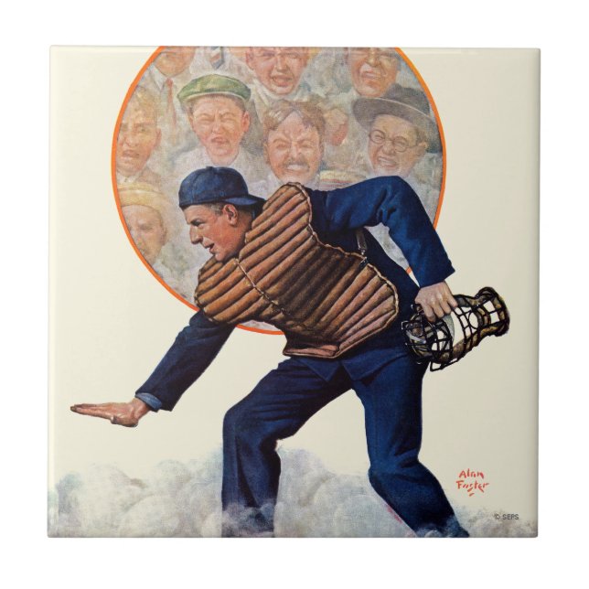 Säker på Plattan Kakelplatta (Framsidan)