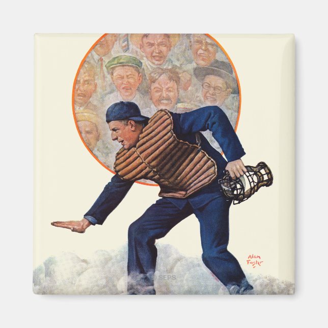 Säker på Plattan Magnet (Framsidan)