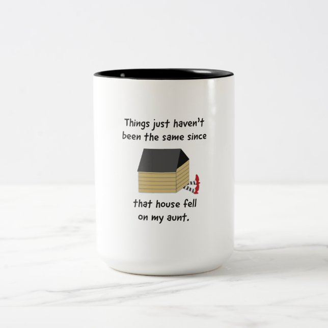 Saker precis har inte varit samma Två-Tonad mugg (Center)