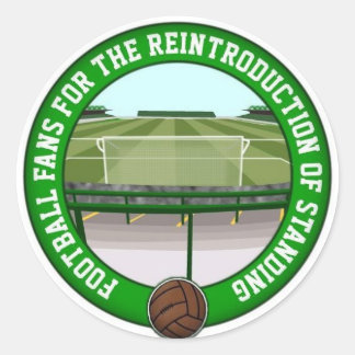 Säker Runt Klistermärke