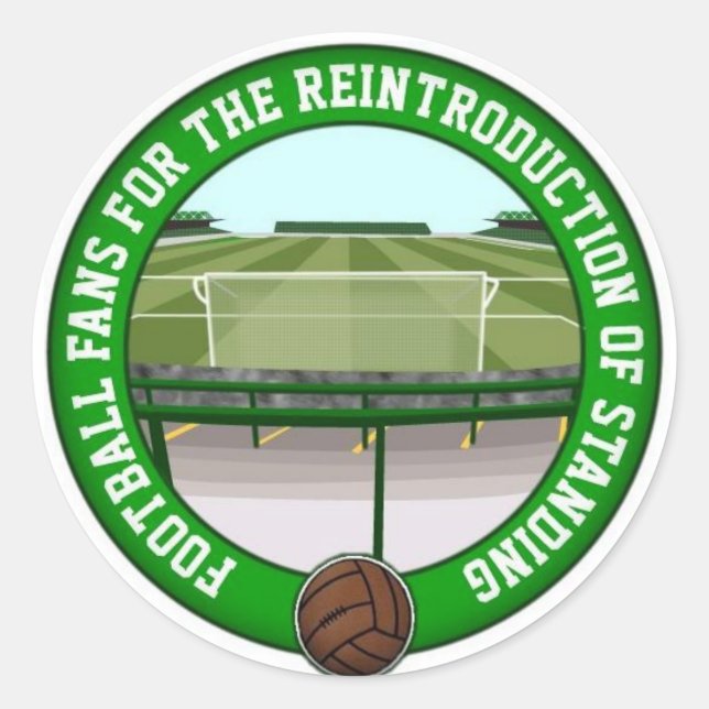 Säker Runt Klistermärke (Framsida)