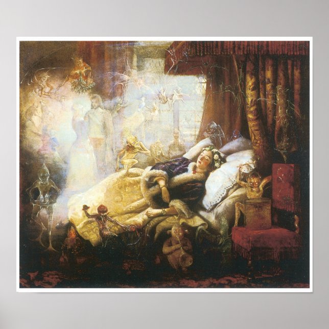 Saker som drömmar är gjorda av, c. 1858 poster (Framsidan)